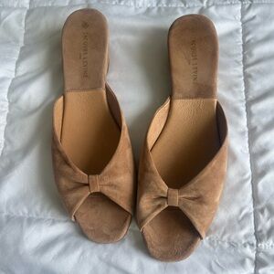 Jacques Levine Suede Sandal